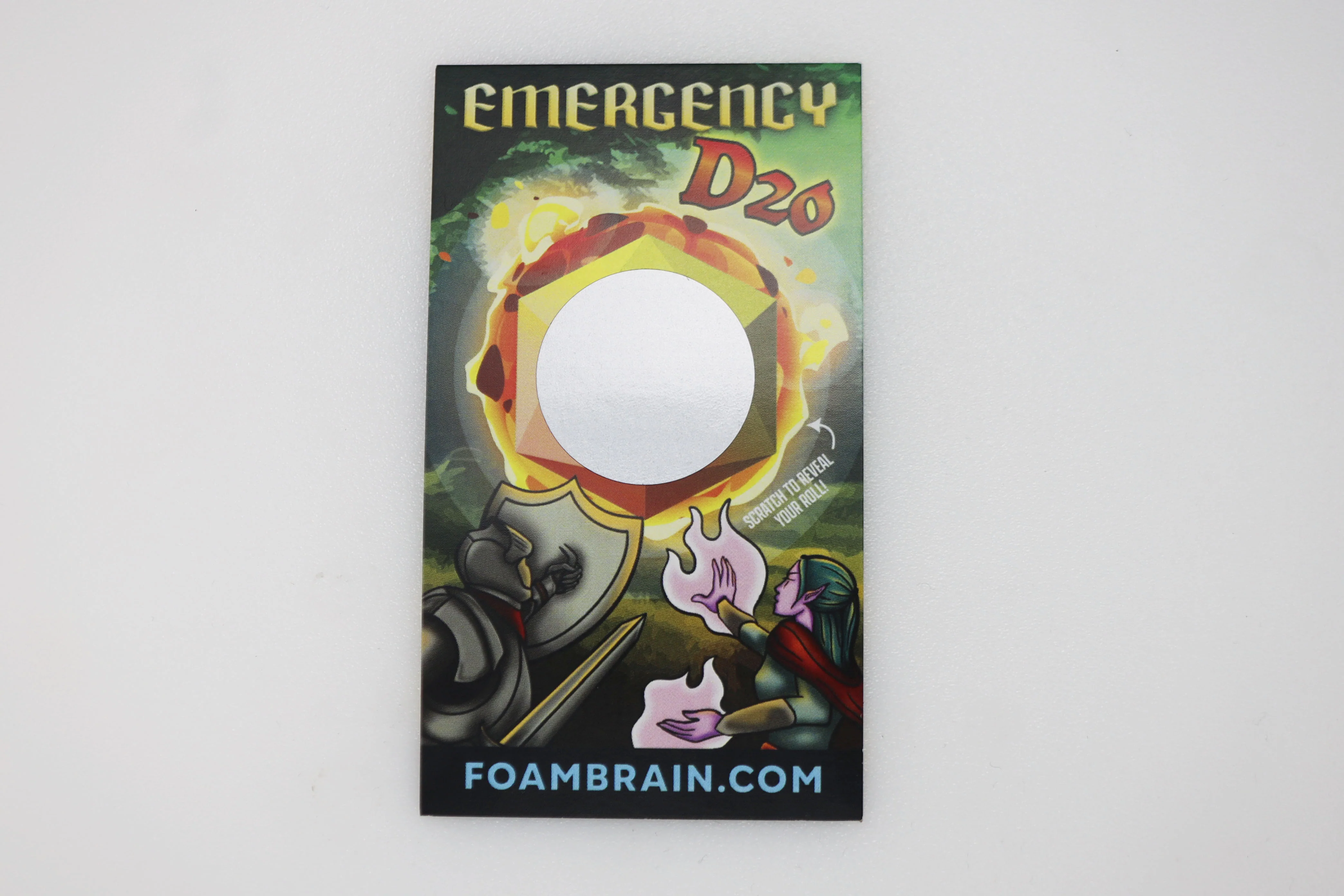 Emergency D20 Scratch Off Card (10) Emergency D20 Scratch Off Card (10)