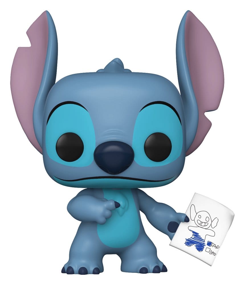 Lilo & Stitch: POP Stitch mit Mood Chart (1744) Lego-stil, Figur, Stich, Stichfigur, Luftige Ohren