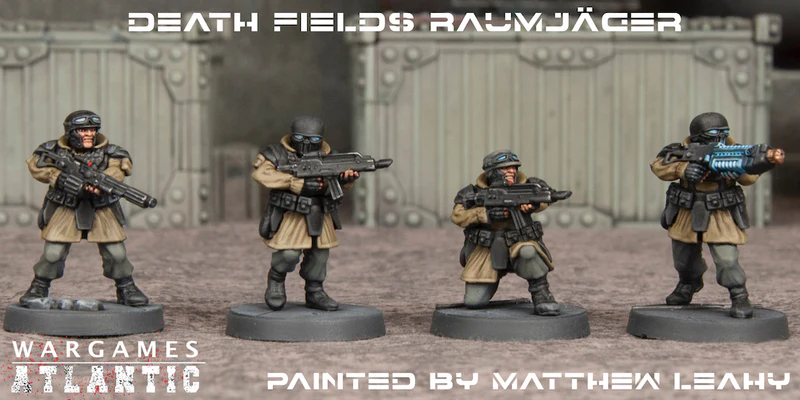 Wargames Atlantic: Death Fields - Raumjäger Infantry
