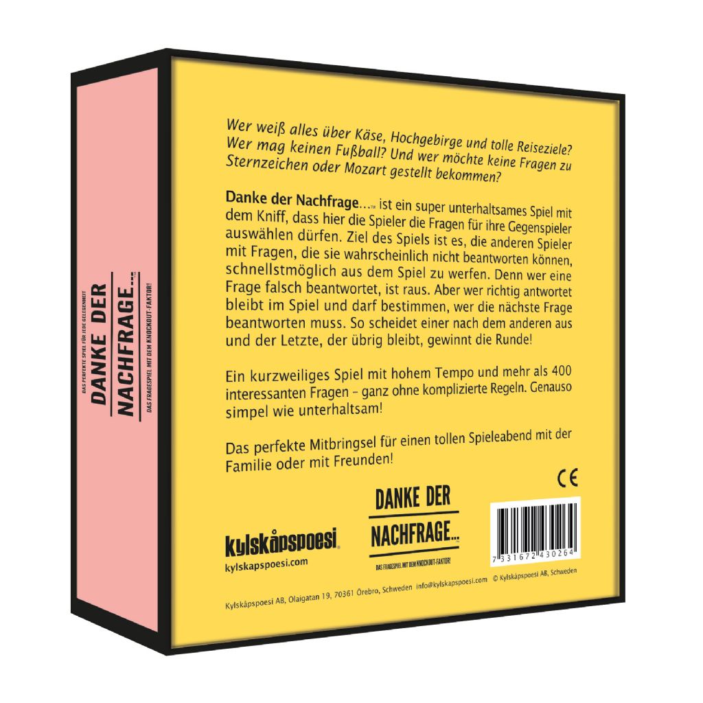Danke der Nachfrage Danke der Nachfrage