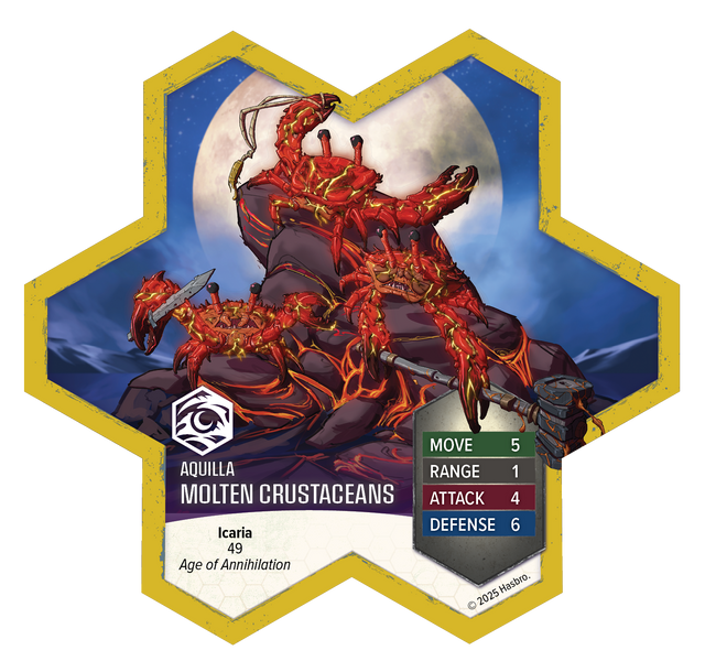 HeroScape: Molten Crustaceans & Tanuki Tricksters Army 