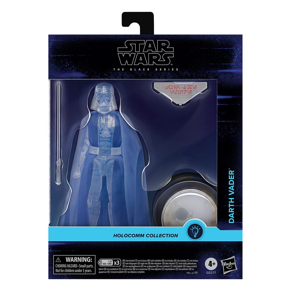 Star Wars AF: Black Series Darth Vader Holocomm Collection 15cm Bekleidung, Mantel, Person