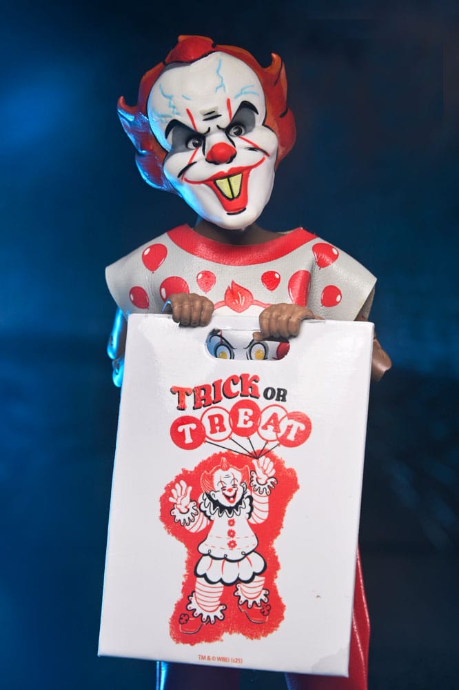 Ben Cooper AF: IT 2017 - Pennywise Clothed Figure 14cm Clown, Kostüm, Maskenbild, Trick-or-Treat, Pappbeutel