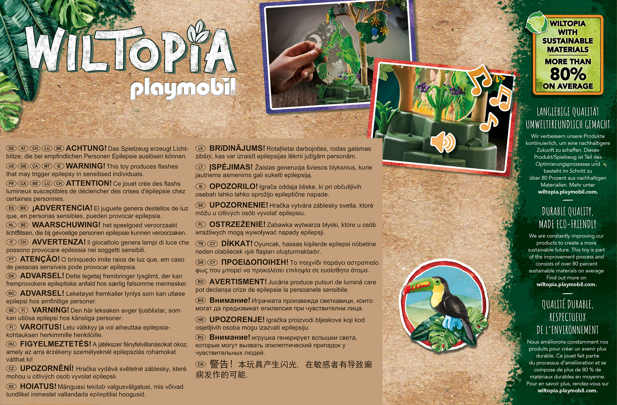 Playmobil: Wiltopia - Nachtlicht Regenwald