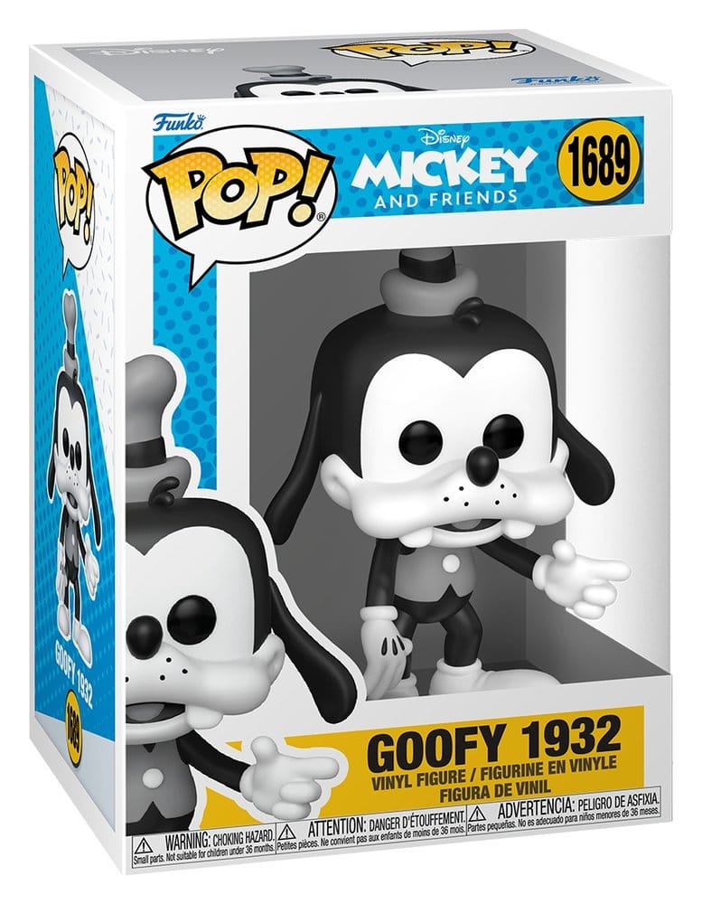 Vinylfigur, Hundepuppe, Goofy 1932, Disney Mickey and Friends, Funko Pop