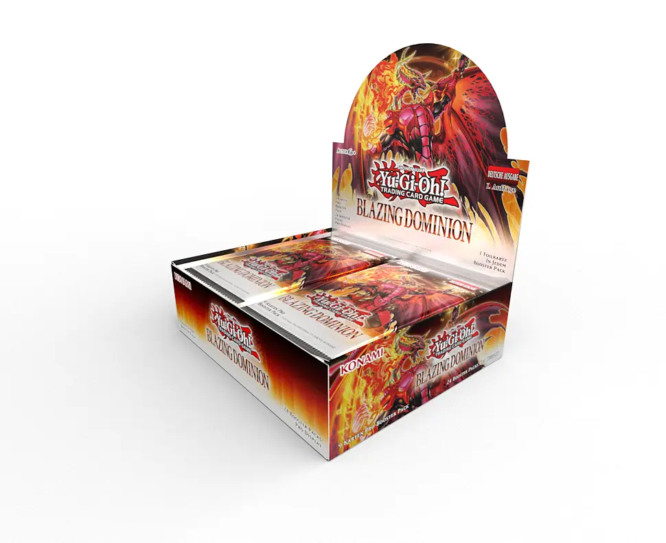 Yu-Gi-Oh! CCG dt.: Blazing Dominion Booster Display