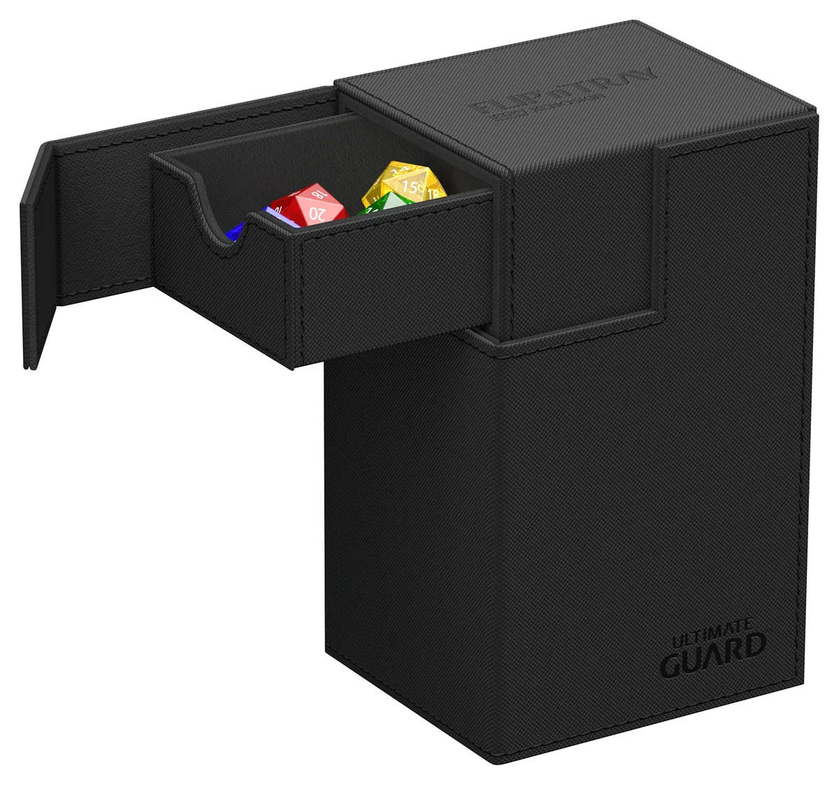 Ultimate Guard: Deckbox Flip'n'Tray 80+ Monocolor Schwarz Ultimate Guard: Deckbox Flip'n'Tray 80+ Monocolor Schwarz