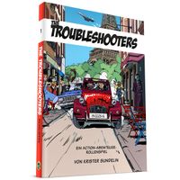 Troubleshooters RSP: Regelwerk Comic, Cartoon, Lastwagen, Straßenszene, Vintage Auto