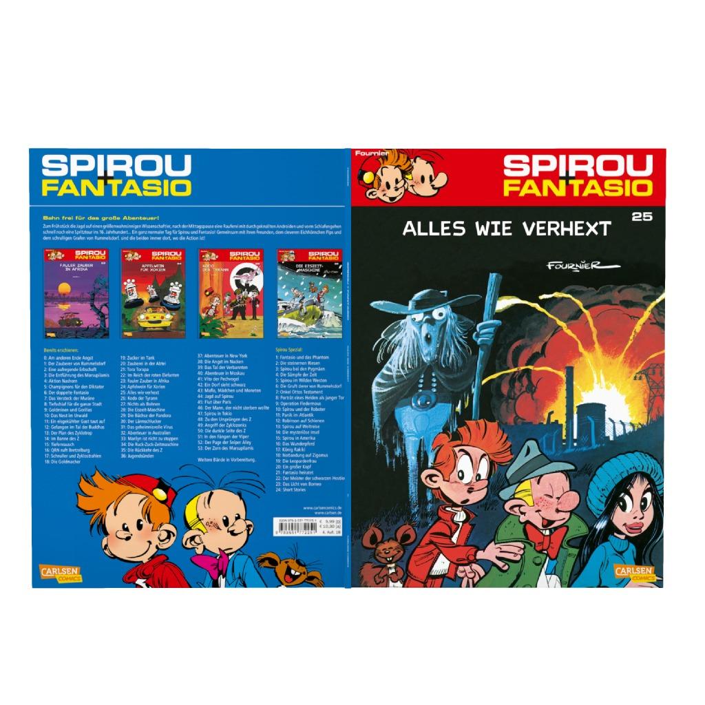 Spirou & Fantasio Bd.25: Alles wie verhext (Neuausgabe)