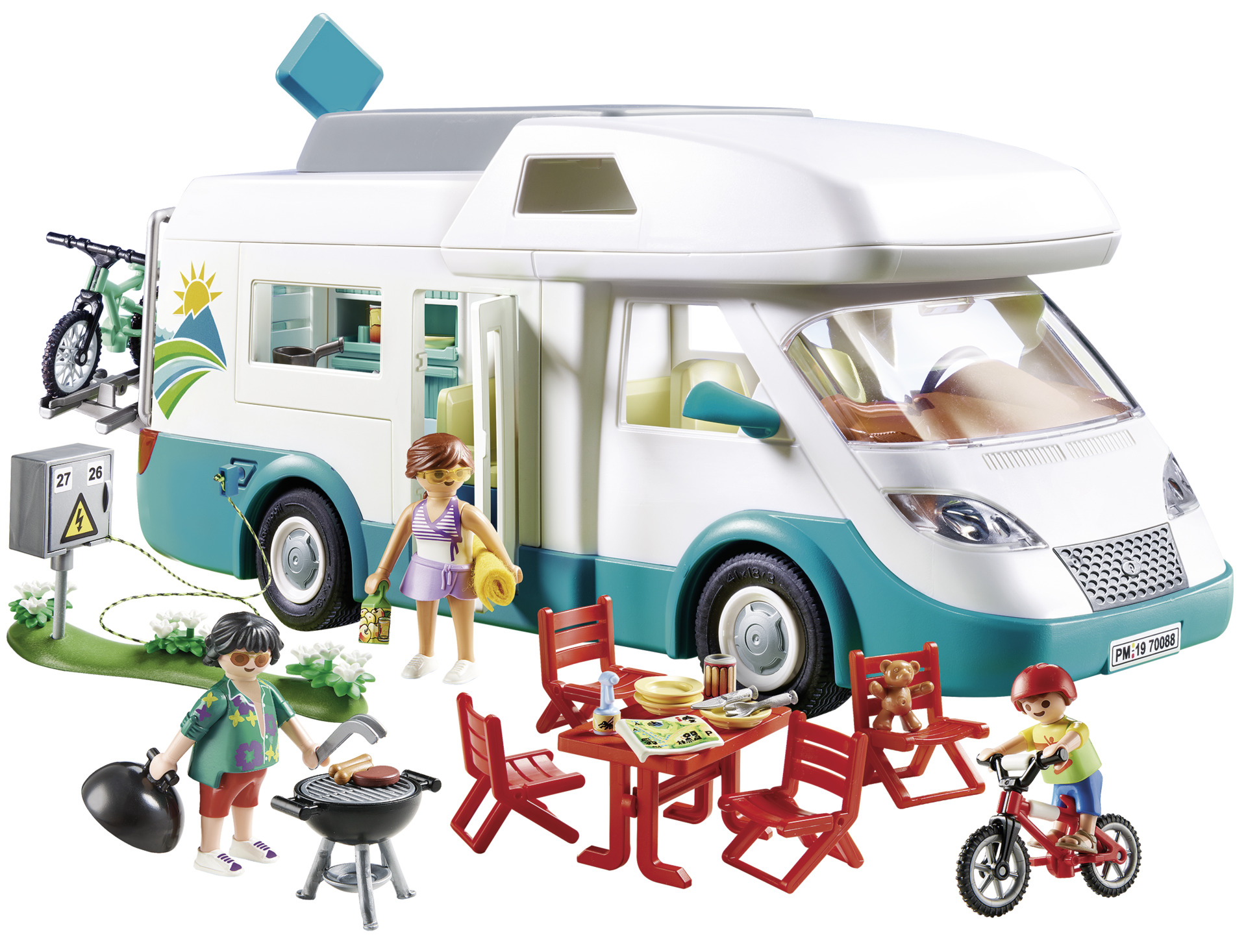 Playmobil: Family Fun - Familien-Wohnmobil Wohnmobil, Playmobil, Camping, Outdoor, Familienset