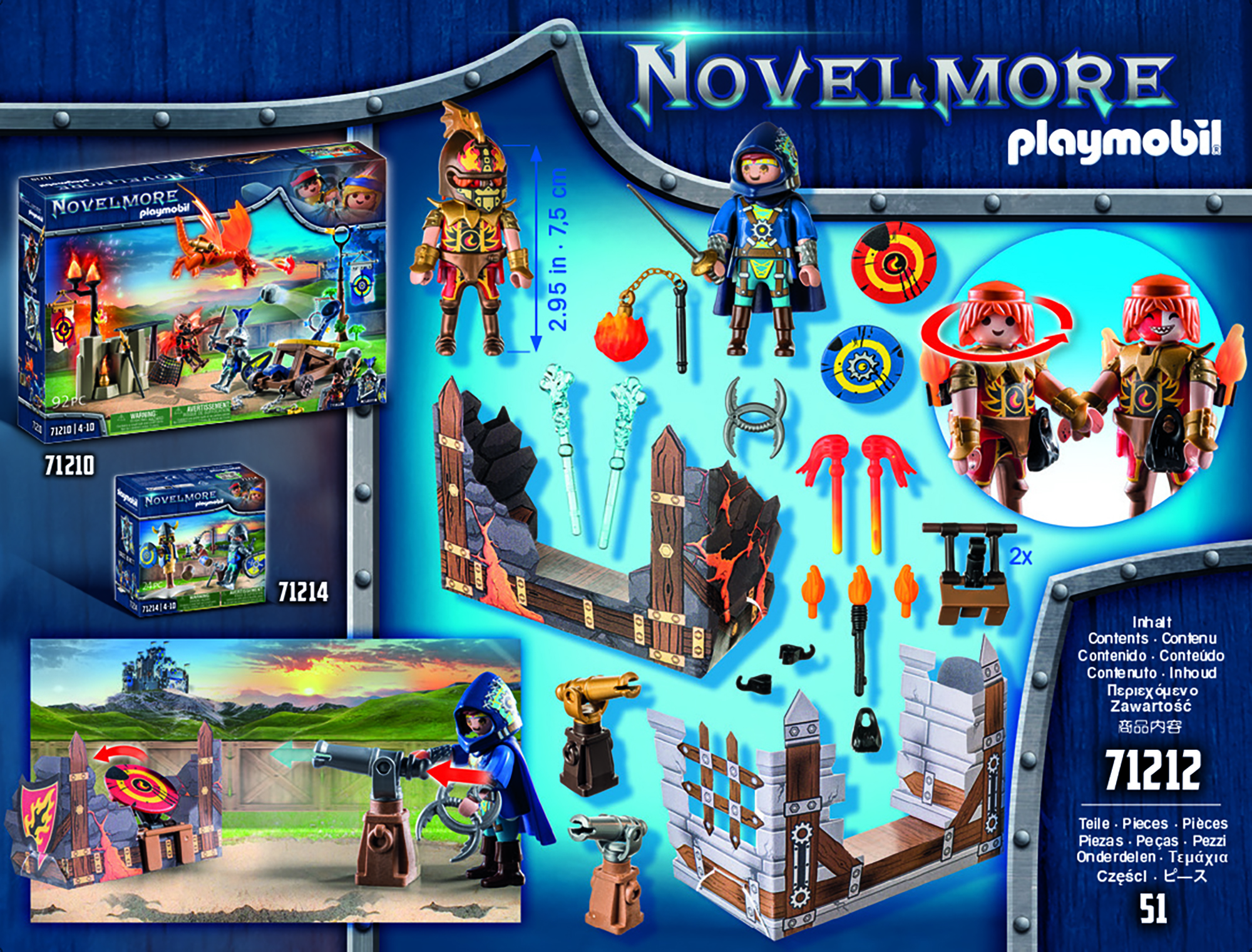 Playmobil: Novelmore - Novelmore vs. Burnham Raiders - Zweikampf