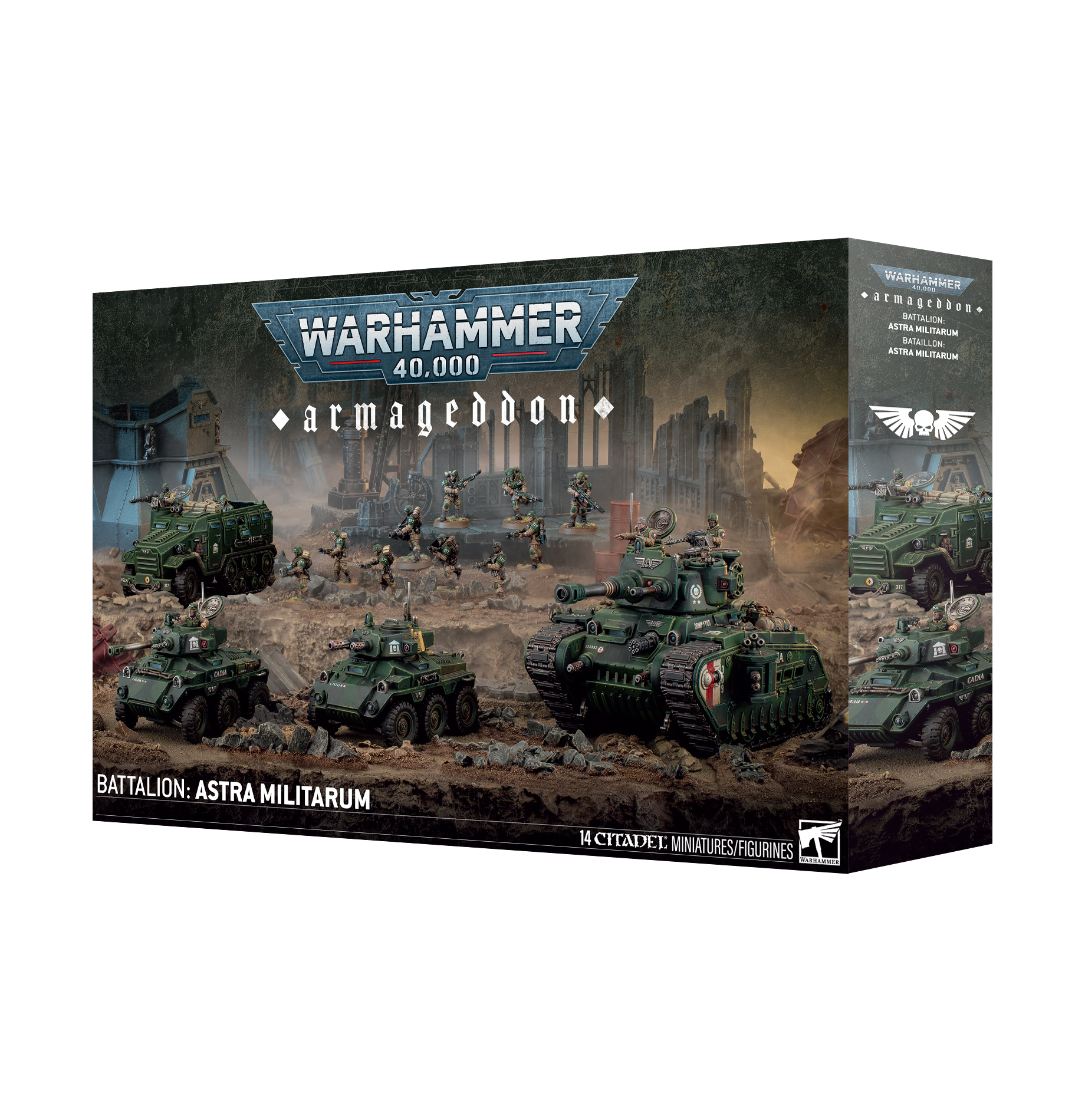 Warhammer 40K: Astra Militarum - Armageddon Bataillon modellbausatz, tabletop, warhammer, astra militarum, panzer