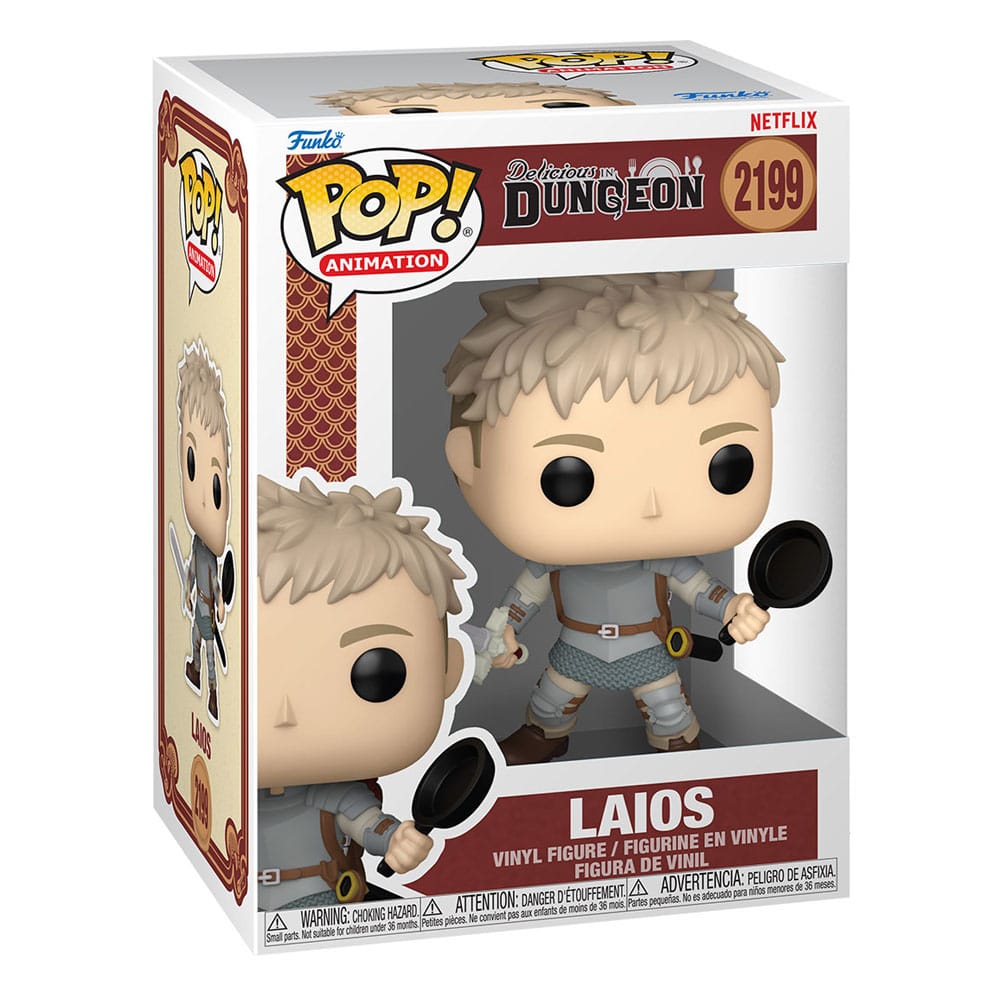 Delicious in Dungeon: POP Laios (2199) Funko Pop, Vinylfigur, Laios, Dungeon, Rüstung
