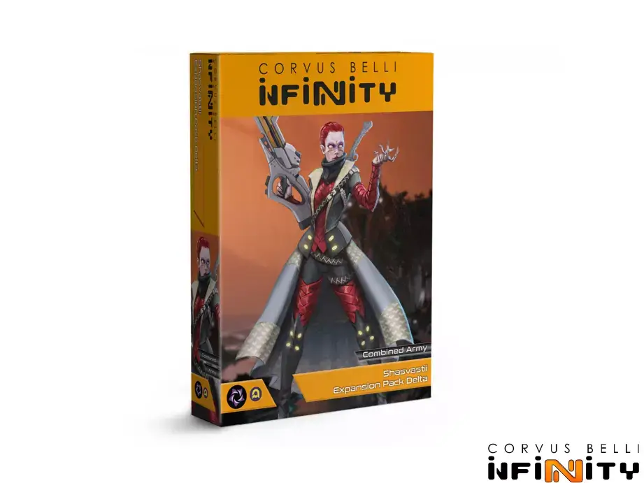 Infinity, Corvus Belli, Figure box, Plastic model, Diorama pack