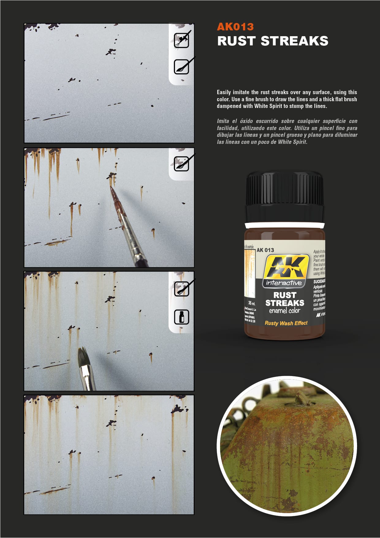 AK: Rust Streaks 35ml AK: Rust Streaks 35ml