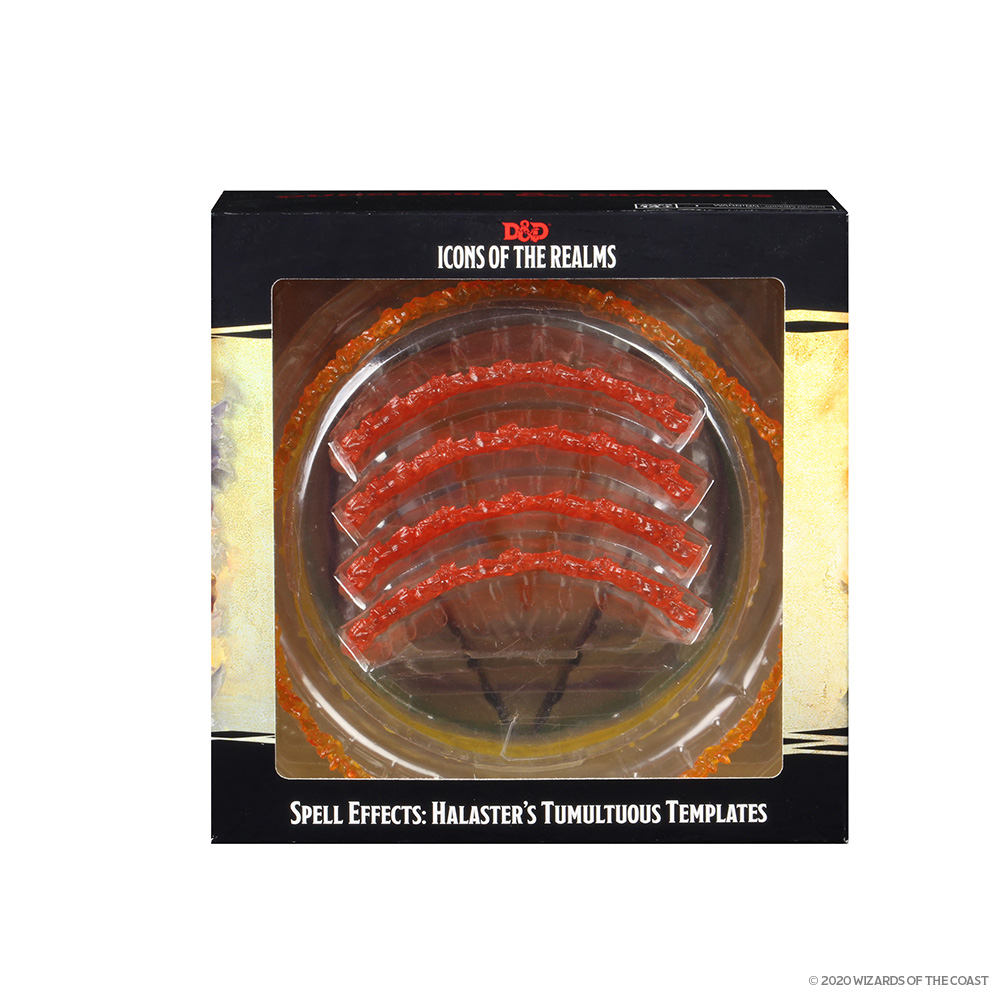 D&D Miniatures: Spell Effects - Halasters Tumultuous Templates
