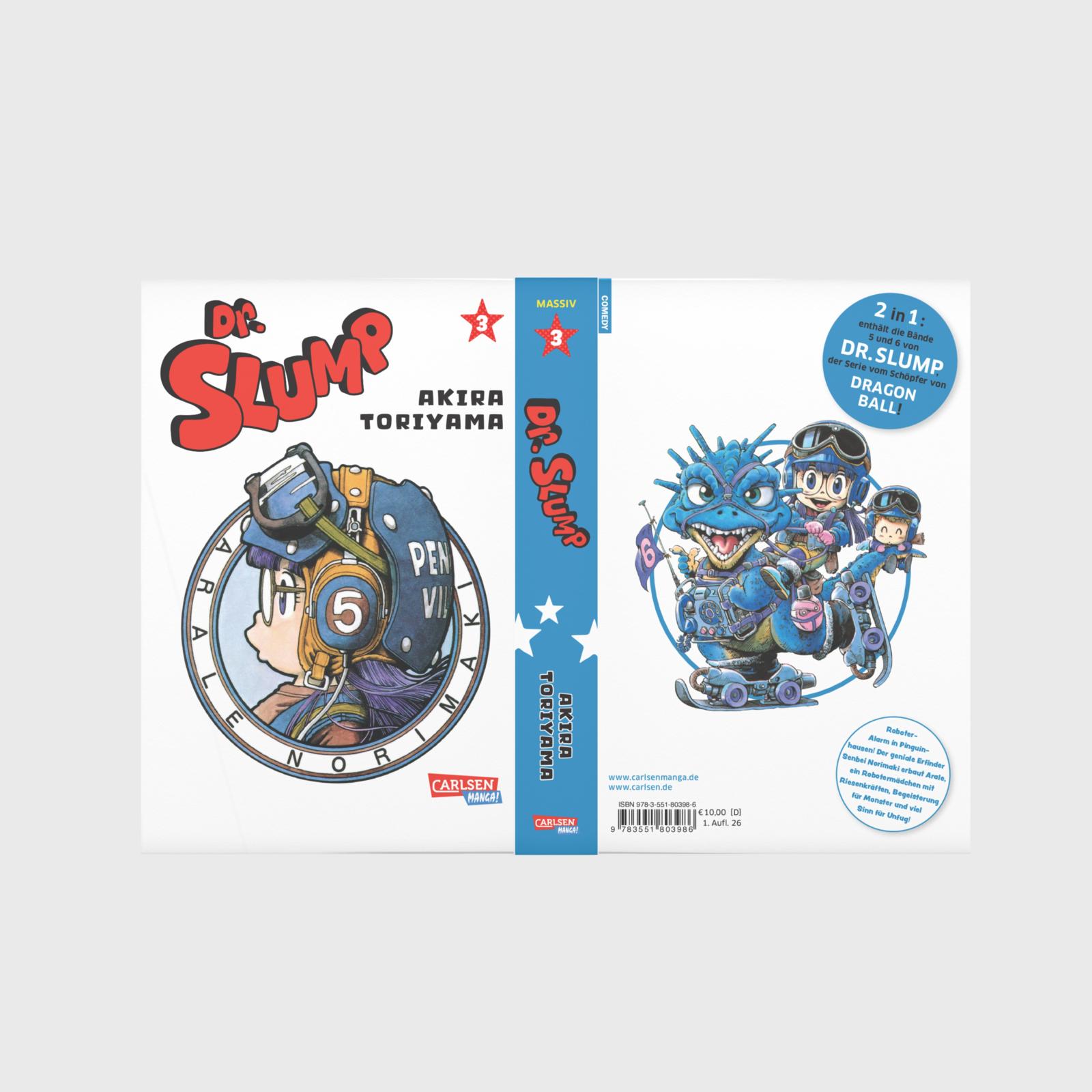 Dr. Slump Massiv Bd.3 Comic, Manga, Dr Slump, A4, Buchumschlag