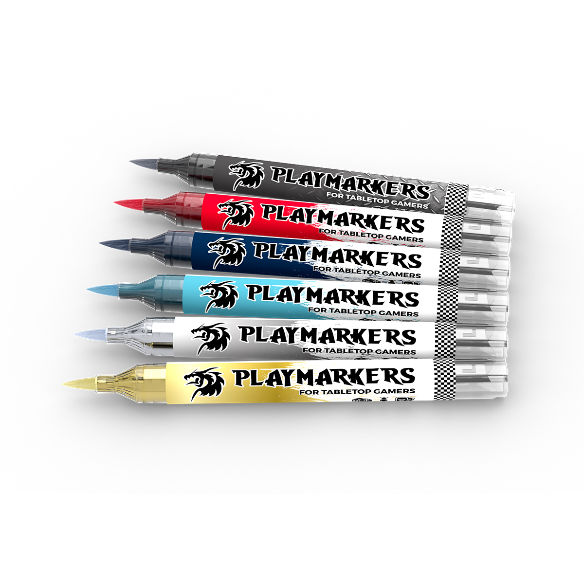 AK: Playmarkers - Space Knights Paktet Marker, Marker Stifte, Wasserfeste Marker, Spitzmarker, Lackierter Marker
