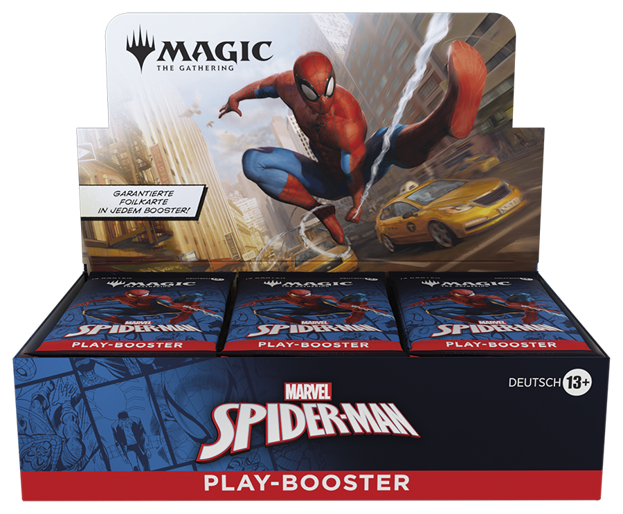 Magic CCG dt.: Marvel's Spider-Man Play Booster Display Magic CCG dt.: Marvel's Spider-Man Play Booster Display
