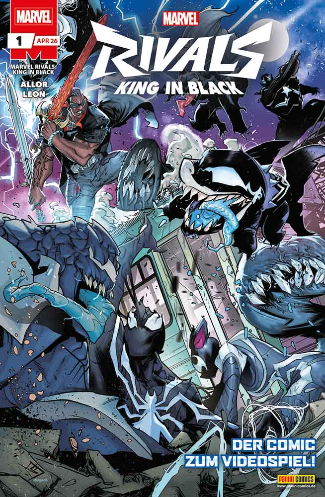 Comic, Superheld, Rivalen, King in Black, Dinosaurienangriff