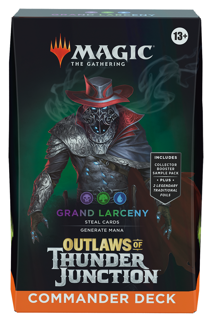 Magic CCG: Outlaws of Thunder Junction Commander Deck "Grand Larceny"
