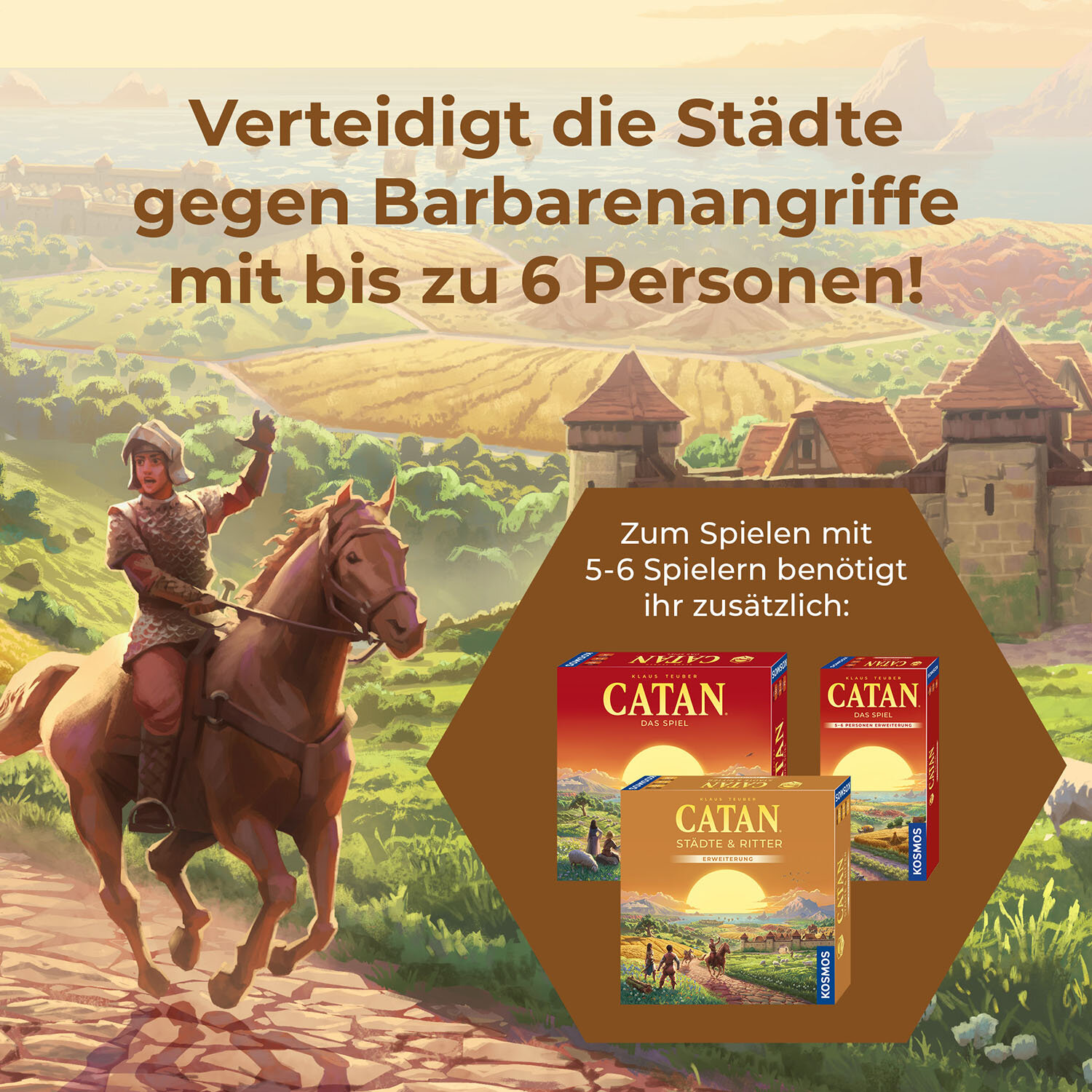 Catan: Städte & Ritter 5/6 2025