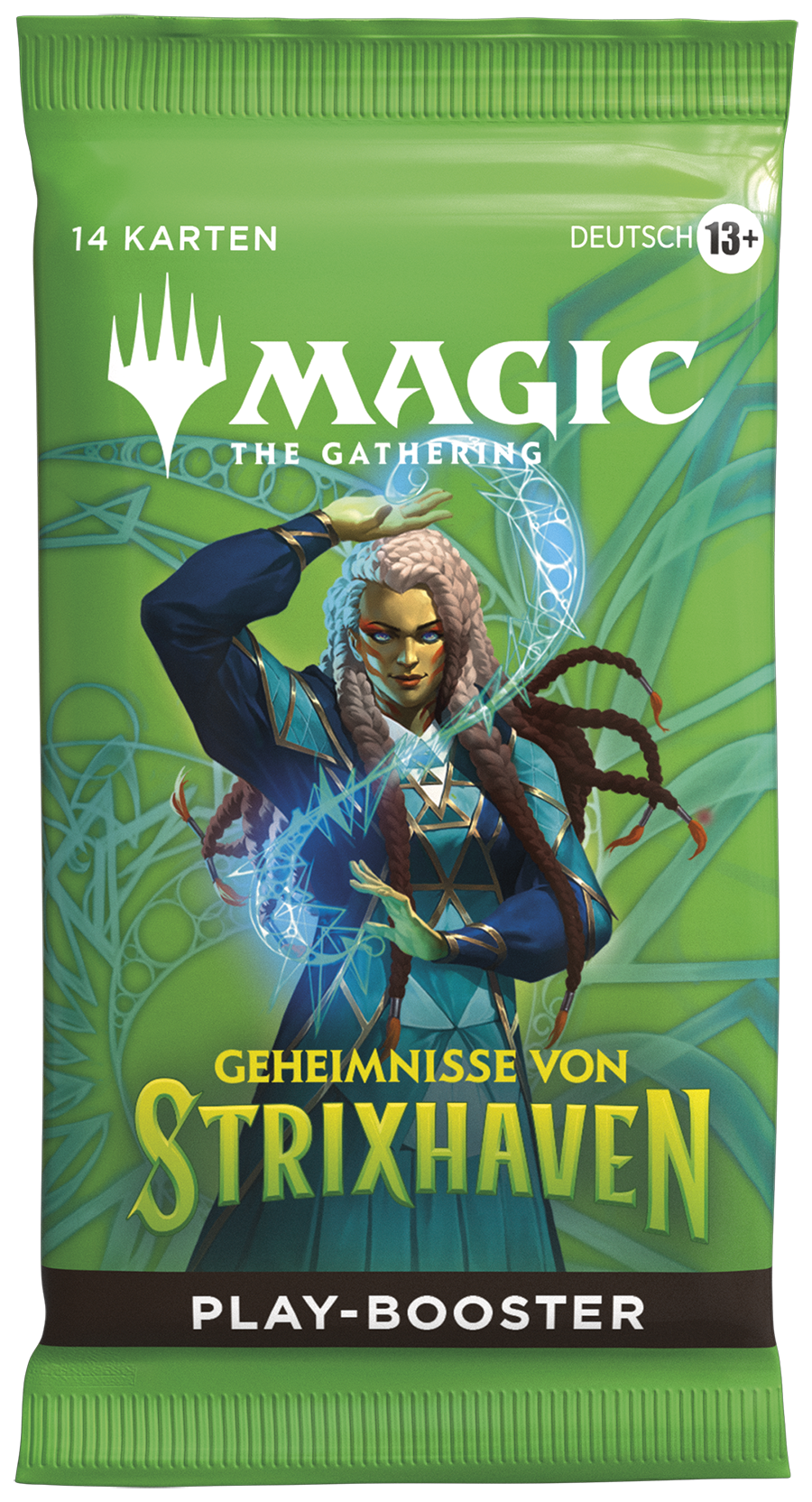 Magic CCG dt.: Geheimnisse von Strixhaven Play-Booster Magic: The Gathering, Play Booster, Geheimnisse von Strixhaven, Deck-Set, 14 Karten
