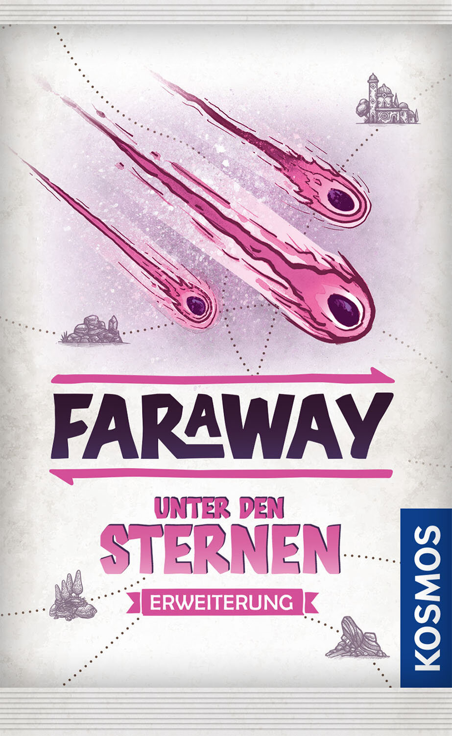 Faraway dt. - Unter den Sternen poster, Comic, Weltraum, Meteore, Kosmos