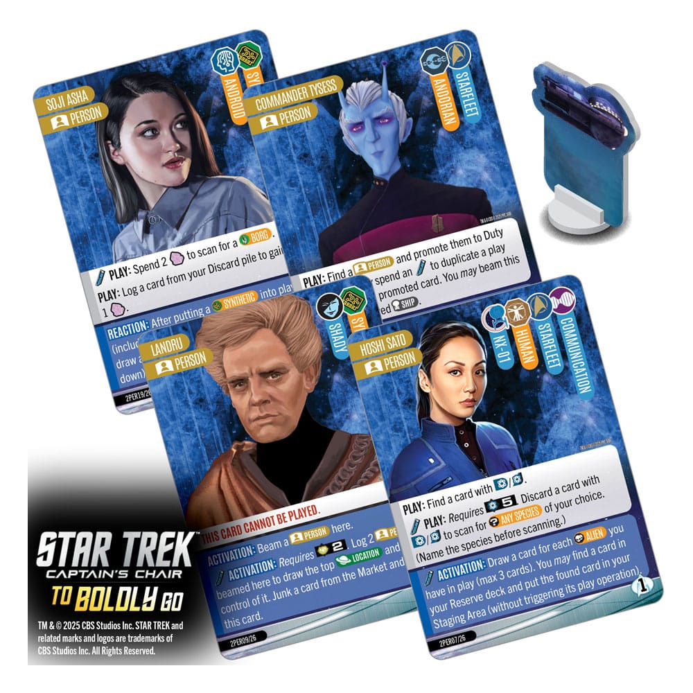 Karten, Star Trek, Charakteren, Spielkarten, Spielmaterial