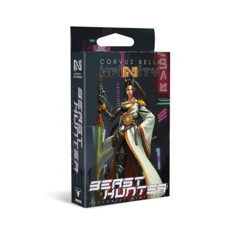 Infinity: Beasthunter (Exclusive Miniature) Science-Fiction, Karte, Deck, Gesellschaftsspiel, Charakter