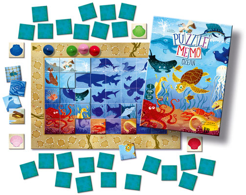 Puzzle-Memo Ozean Puzzle-Memo Ozean