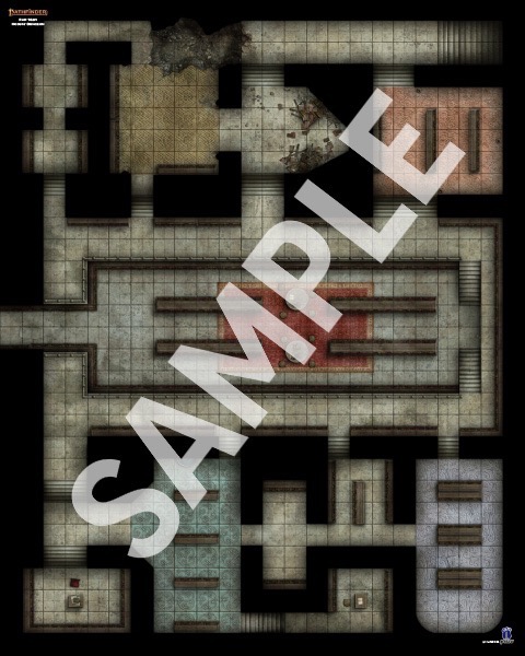 Pathfinder RPG: Flip-Mat - Occult Dungeon Pathfinder RPG: Flip-Mat - Occult Dungeon