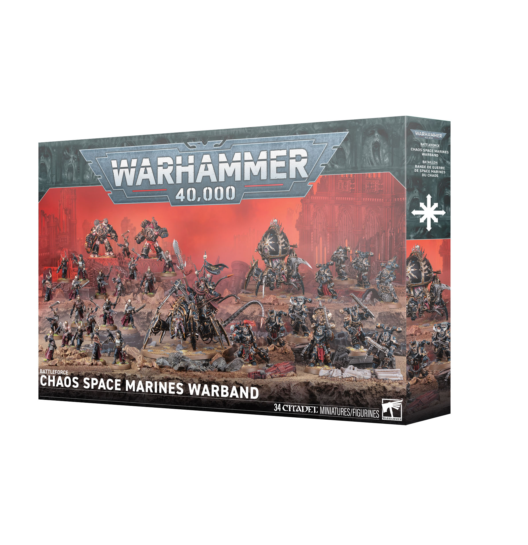 Warhammer, Chaos Space Marines, Kriegsband, Miniaturen, Tabletop