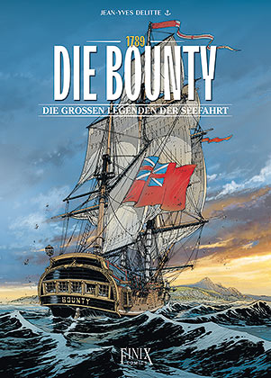 Großen Legenden der Seefahrt Bd.2: Die Bounty - 1789 Schiff, Segelschiff, Vollrigg-Schiff, Flagge, Ozean