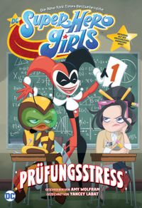 Superheldinnen, Mädchen, Schultafel, Kostüme, Comic