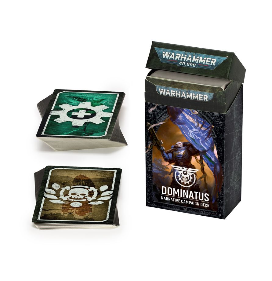 Warhammer 40K: Dominatus - Armageddon engl. Karten, Deck, Dominate, Warhammer, Narrative Kampagne Deck