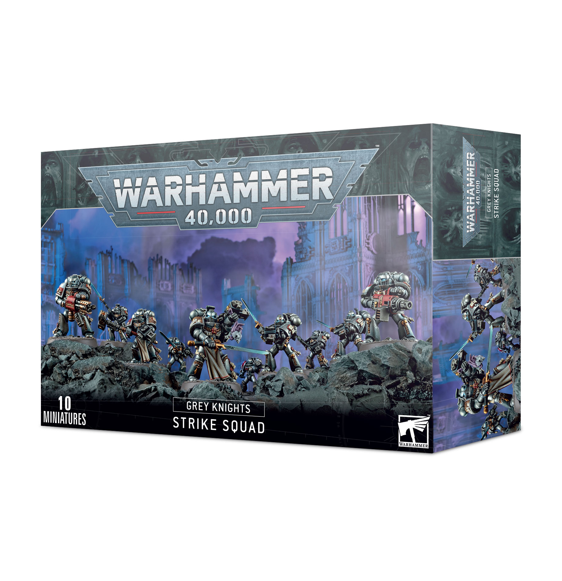 Warhammer 40k: Grey Knights -Strike Squad 2021 Wargaming, 40,000, Grey Knights, Strike Squad, Miniaturen