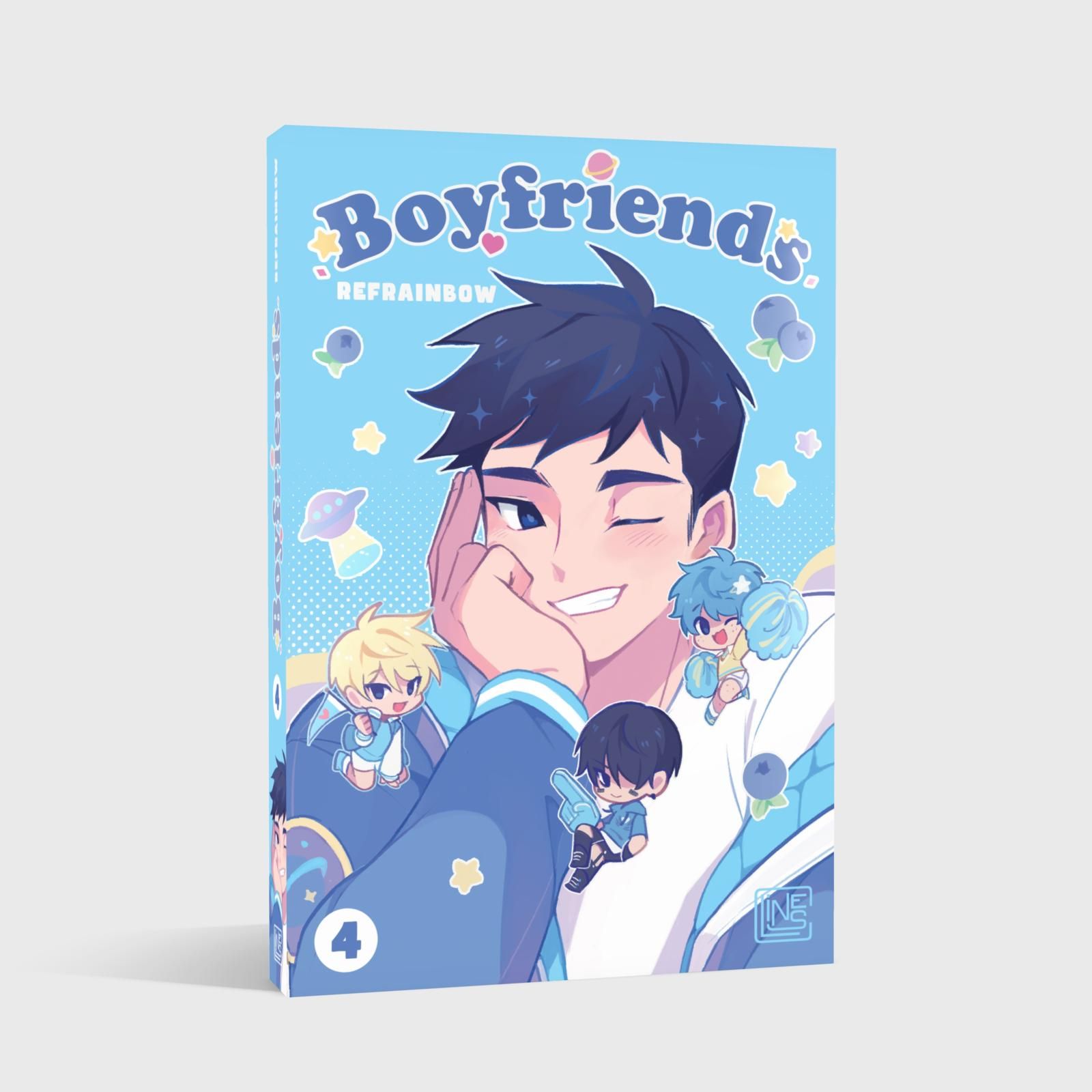 Boyfriends Bd.4 (Finale) comic, manga, poster, freund, bunt