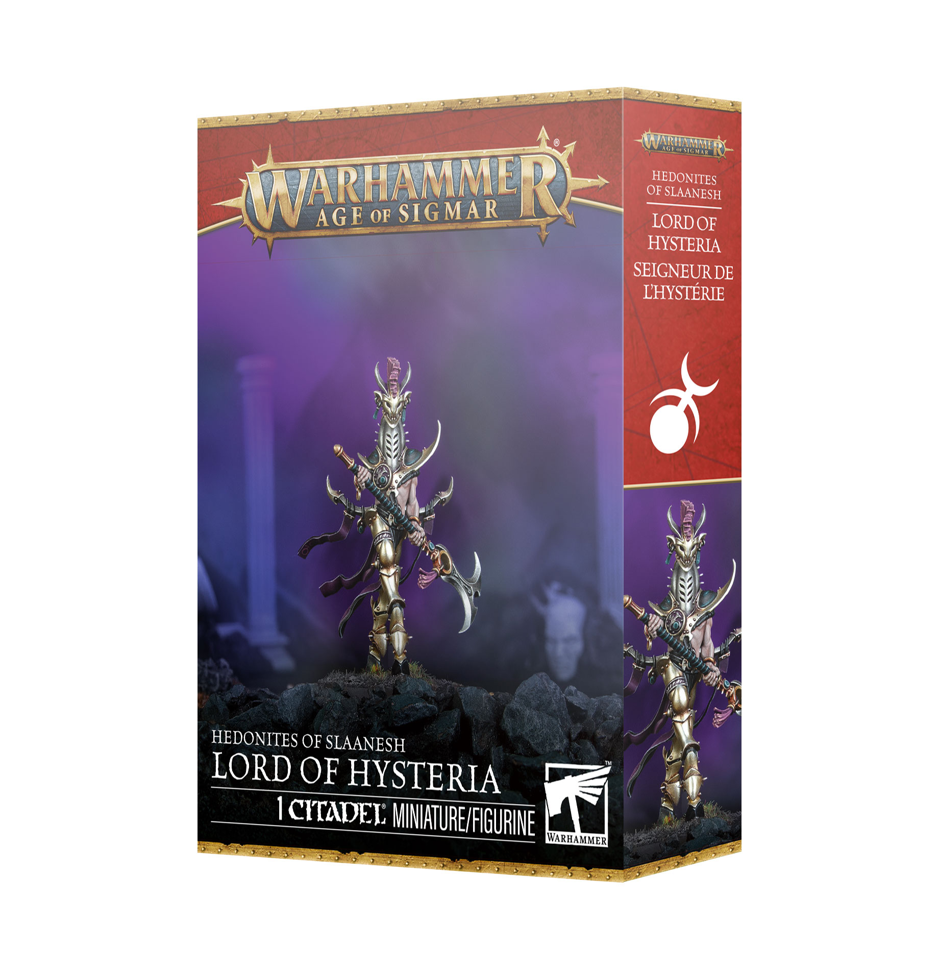 Age of Sigmar: Hedonites of Slaanesh - Lord of Hysteria Miniatur, Figur, Lord of Hysteria, Hedonites of Slaanesh, Warhammer Age of Sigmar