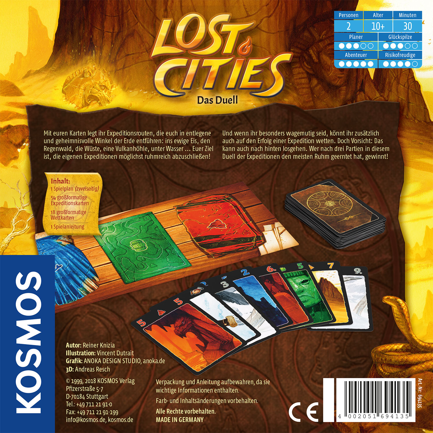 Lost Cities: Das Duel
