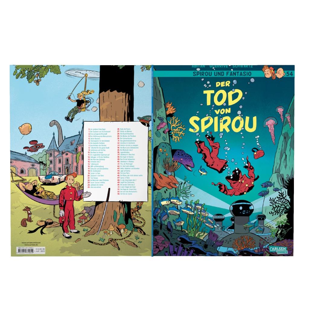 Spirou & Fantasio Bd.54: Der Tod von Spirou 