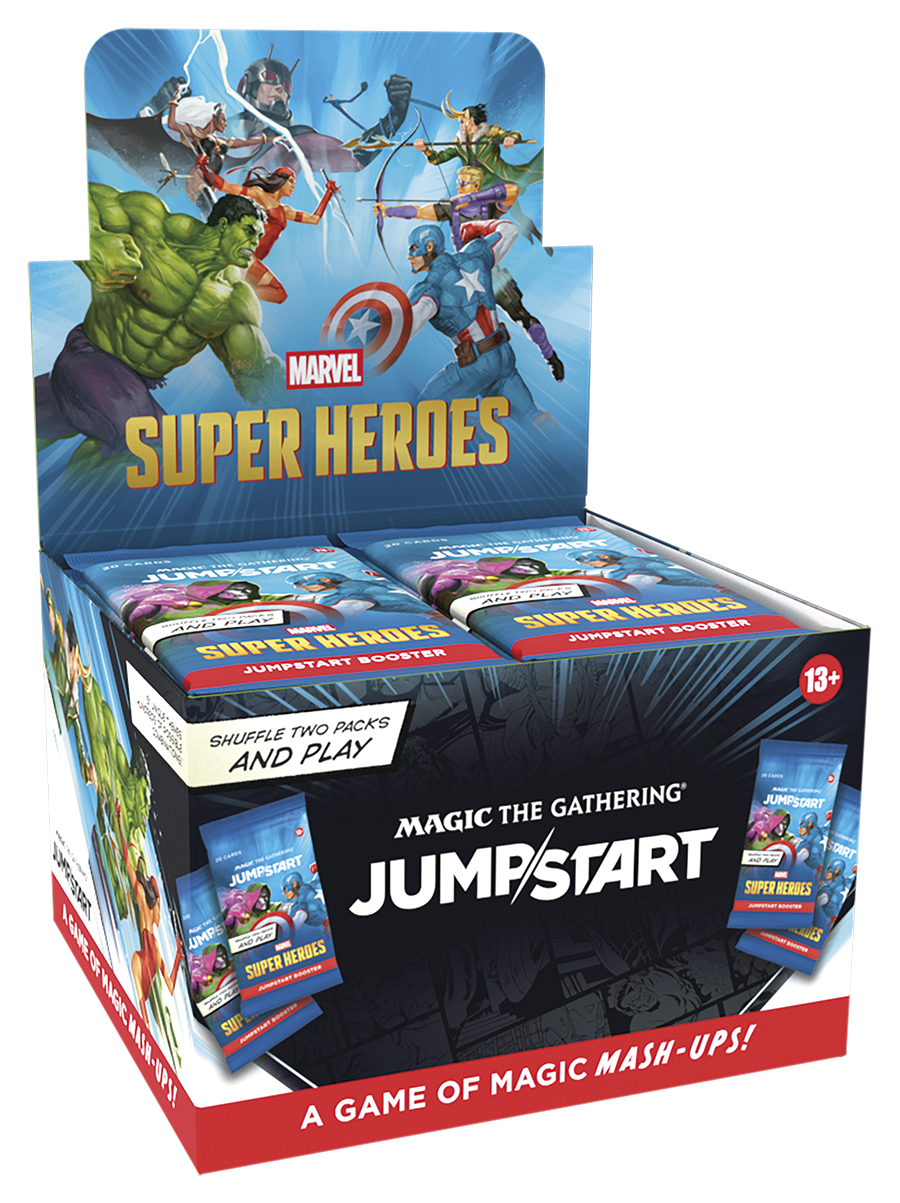 Magic CCG: Marvel Super Heroes Jumpstart Booster Display Super Heroes, JUM/START, Marvel, Spielbox, Kartenspiel