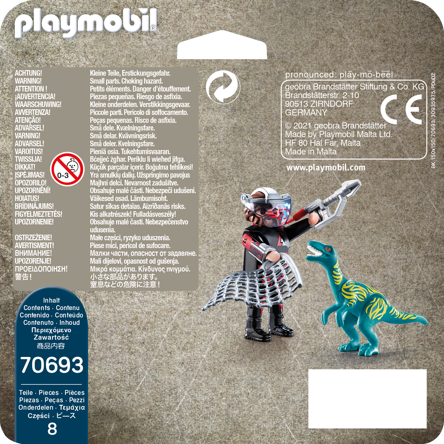 Playmobil: DuoPack - Jagd auf Velociraptor Playmobil: DuoPack - Jagd auf Velociraptor