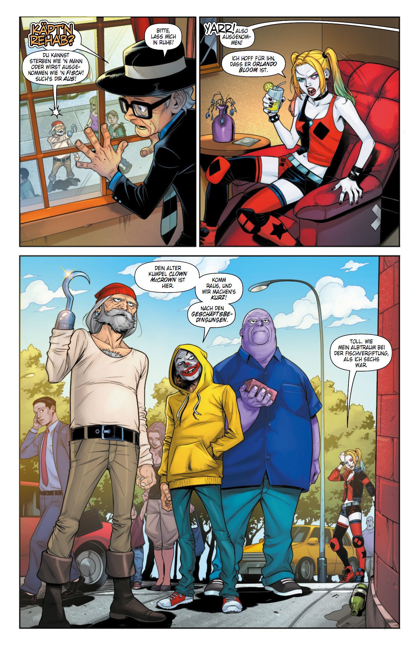 Comic, Harley Quinn, Superhero, Mask, Group of people