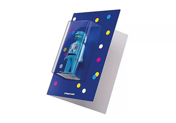Playmobil: Grußkarte - Geburtstag