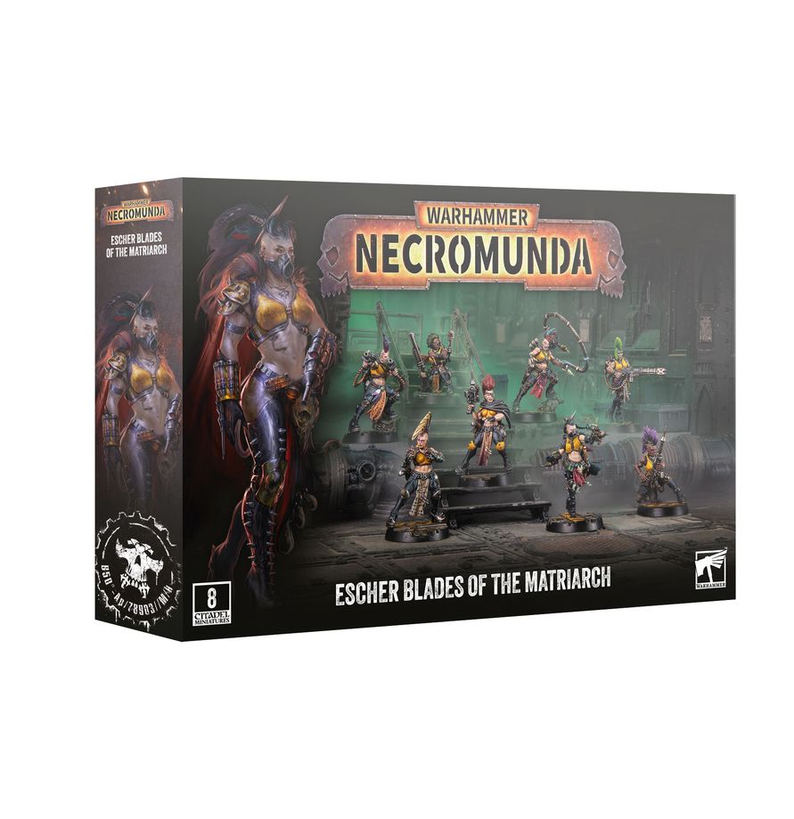 Necromunda: Escher Blades of the Matriarch Wargaming, Necromunda, Escher, Blades, Matriarch