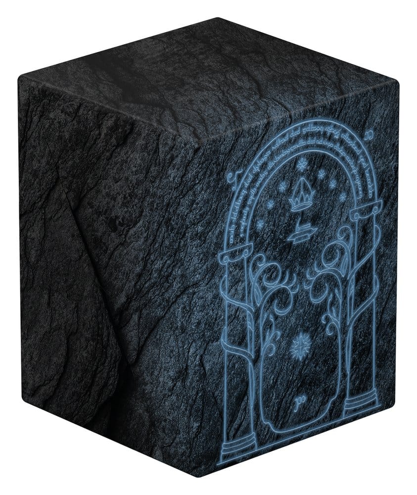 Ultimate Guard: Deckbox Boulder 100+ Lord of the Rings - Mines of Moria Steinblock, Türbogen, Portal, Gravur, Glow