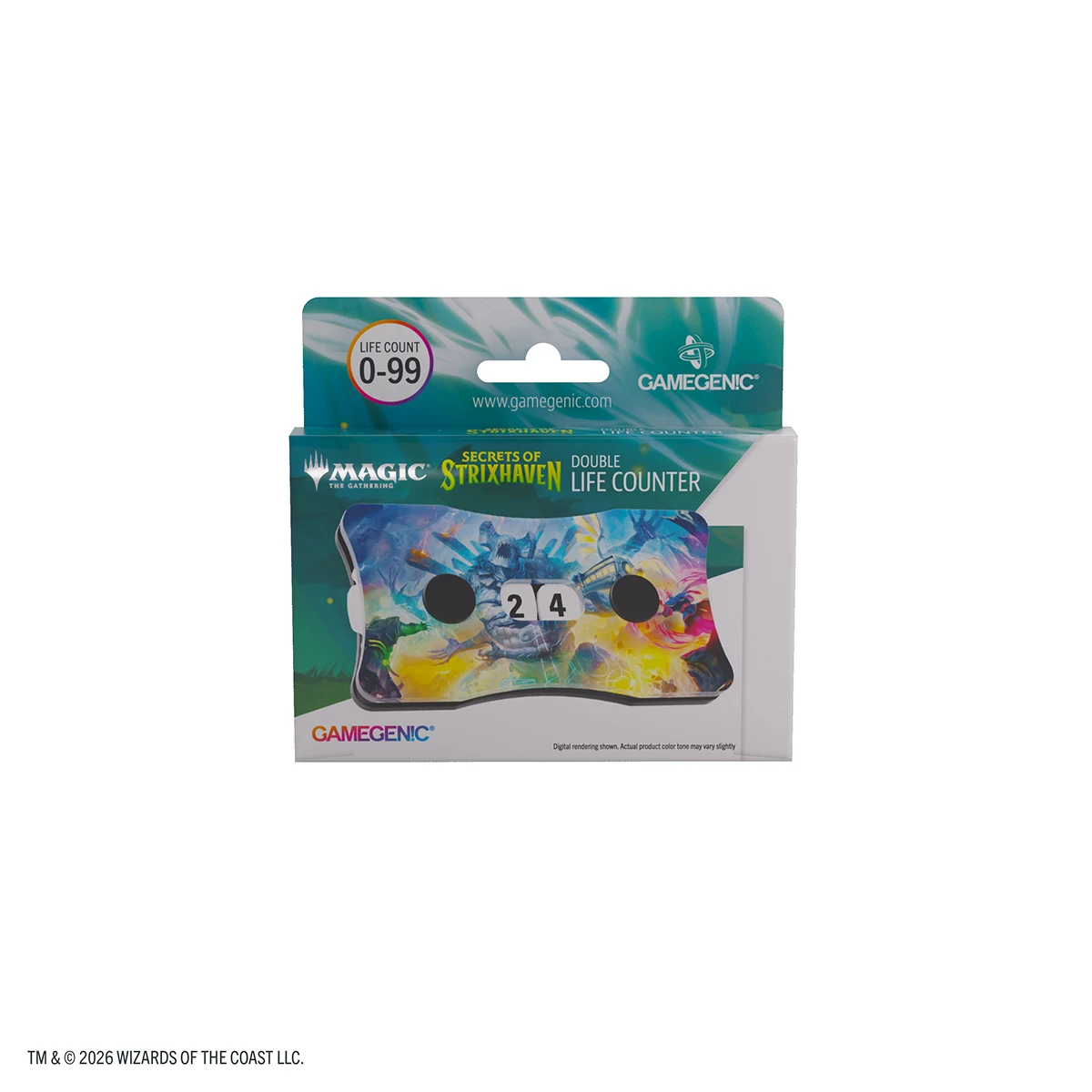 Gamegenic: Magic Strixhaven - Double Life Counter (0-99)