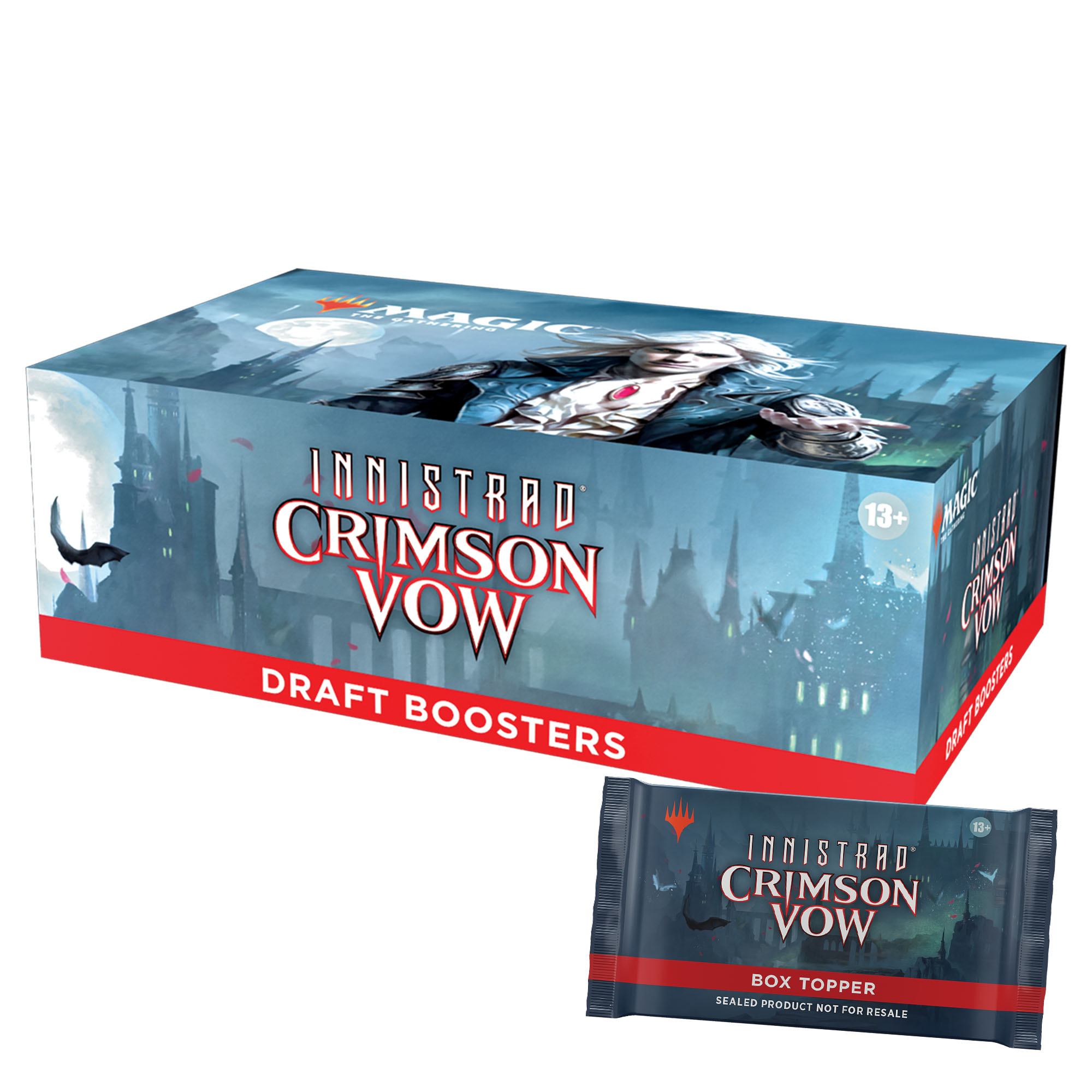 Magic CCG: Innistrad - Crimson Vow Draft Booster Dsiplay