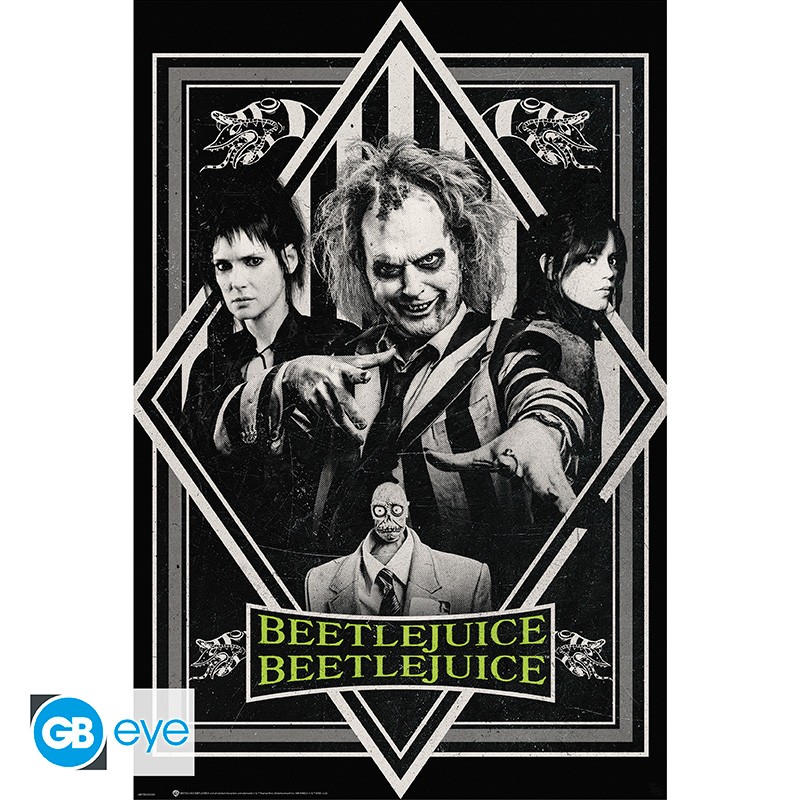Beetlejuice: Poster Beetlejuice Beetlejuice 91,5x61cm Beetlejuice: Poster Beetlejuice Beetlejuice 91,5x61cm